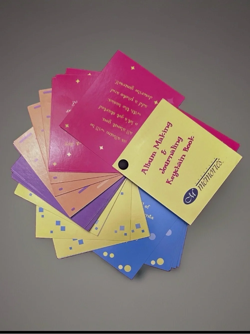Creative Memories Album Making and Journaling Keychain Book